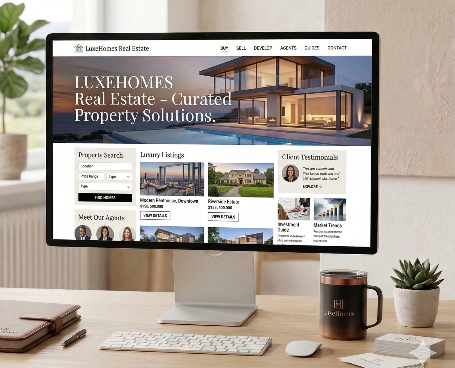 Real Estate Website